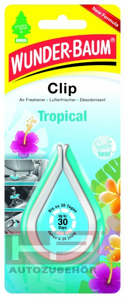 HPAUTO Lufterfrischer Wunderbaum Clip Tropical 97183 0.024KG