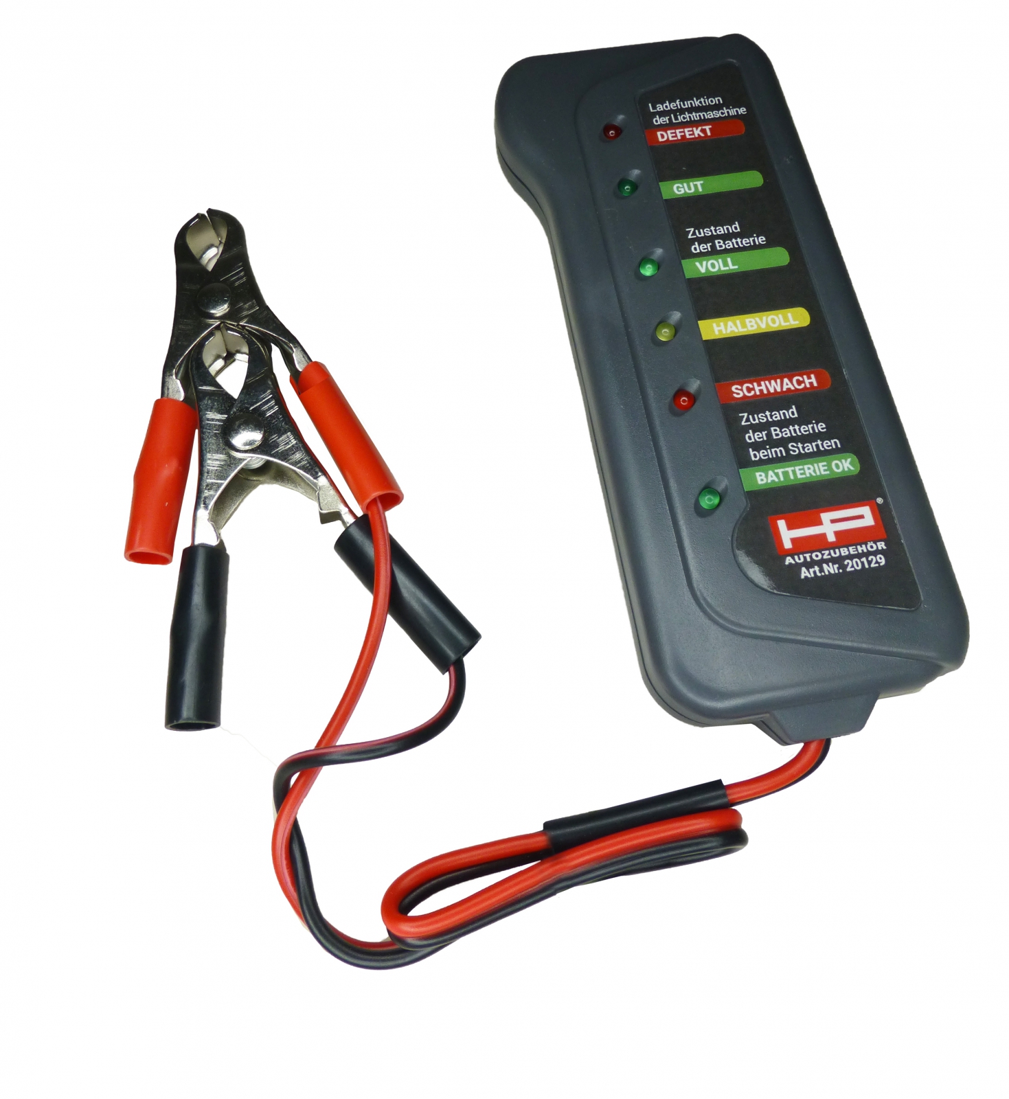 HPAUTO Prüfgerät, Batterie elektr. Batterietester CE 20129