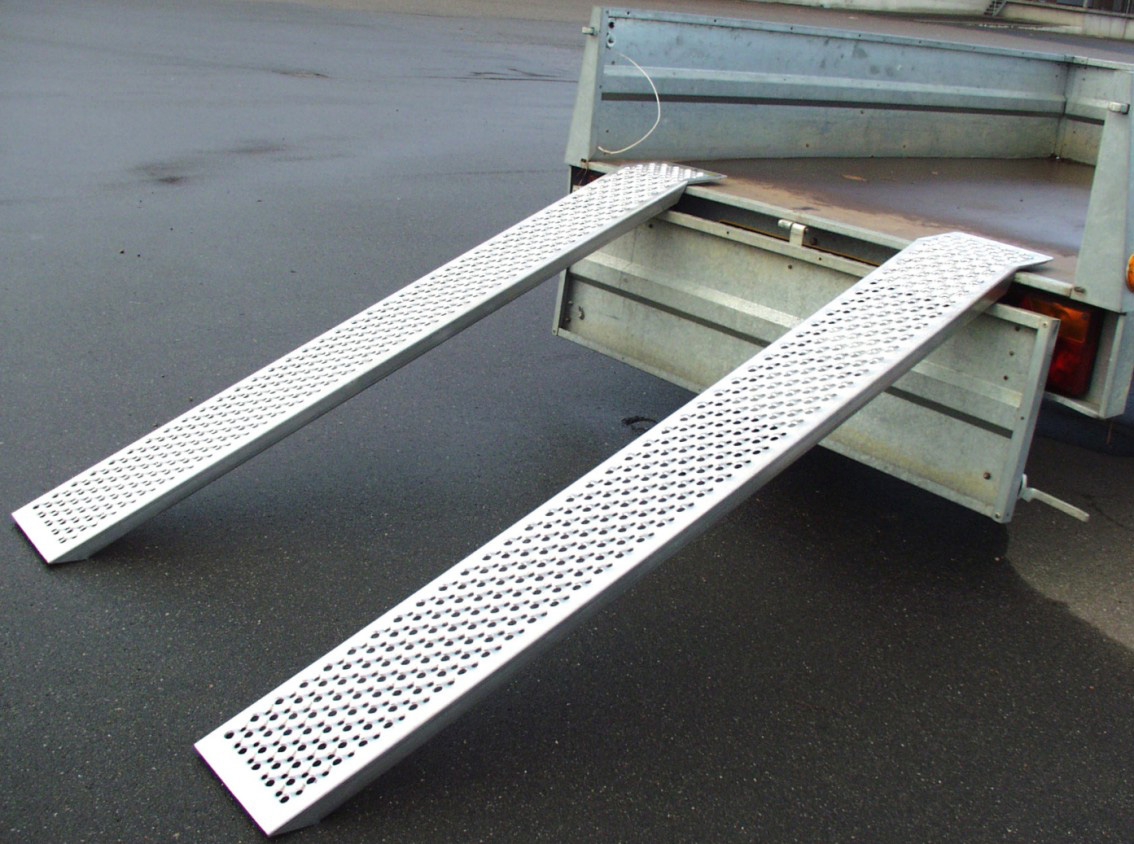 HPAUTO Auffahrrampen Rampen-Alu 150cm gerade Set 11274