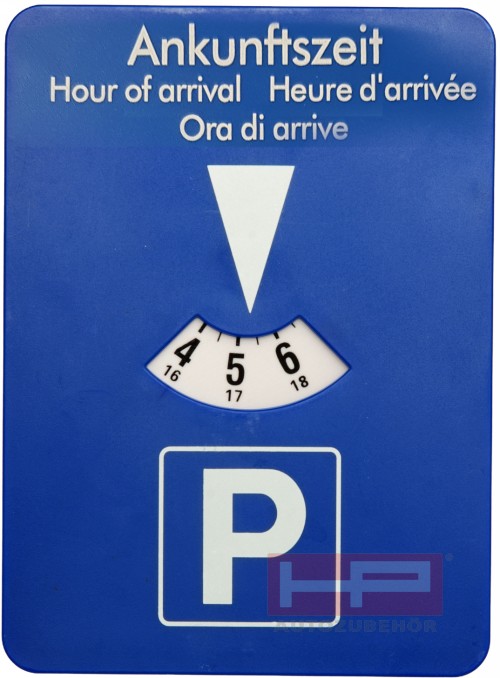 Hp-AutozubehöR Parkscheibe Mit Zeituhr 19942