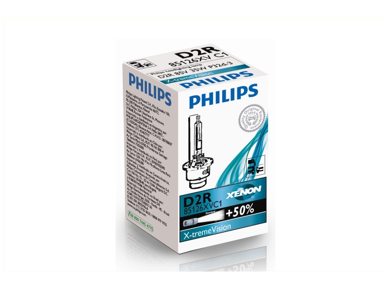 PHILIPS Glühlampe D2R X-tremeVision gen2 35W (1 Stk.) 85126xv2c1 für Volvo MAN Citroën LEXUS Mercedes RENAULT
