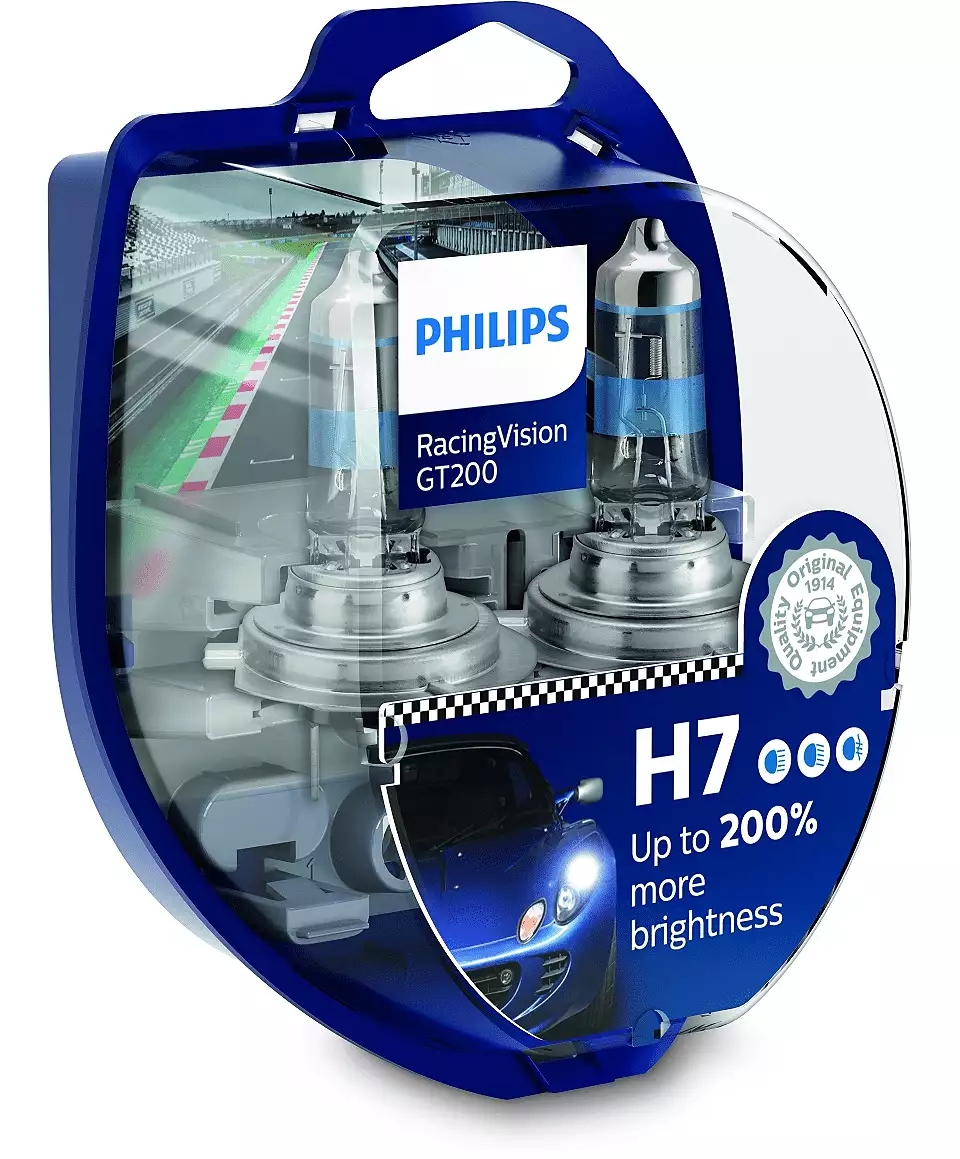 PHILIPS Glühlampe, Fernscheinwerfer H7 RacingVision GT200 (2 Stk.) 12972rgts2 für YAMAHA Citroën Volvo DAF Opel ALFA ROMEO GM Vaughall IV