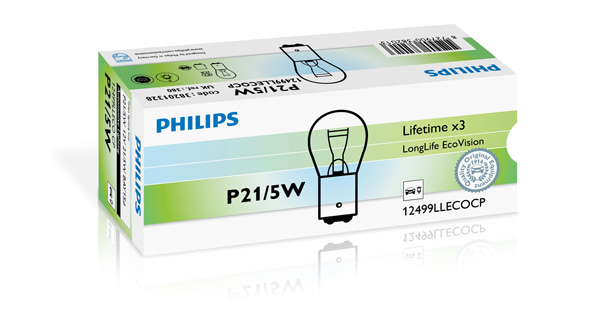 PHILIPS Glühlampe, Nebelschlussleuchte 12499llecocp Kugellampe für LAND ROVER Citroën Volvo DAF HOLDEN FREIGHTLINER Fiat Iveco ALFA ROMEO Vaughall VW