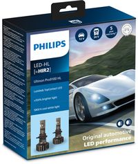 PHILIPS Gl�hlampe, Fernscheinwerfer "Ultinon Pro9100 LED-HL", Art.-Nr. 11012U91X2