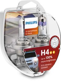 PHILIPS Glhlampe, Fernscheinwerfer "X-tremeVision G-force", Art.-Nr. 12342XVGS2