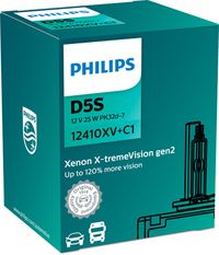 PHILIPS Glhlampe, Fernscheinwerfer "Xenon X-tremeVision gen2", Art.-Nr. 12410XV+C1