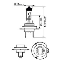 PHILIPS Glhlampe, Abbiegescheinwerfer "X-tremeVision G-force", Art.-Nr. 12972XVGS2