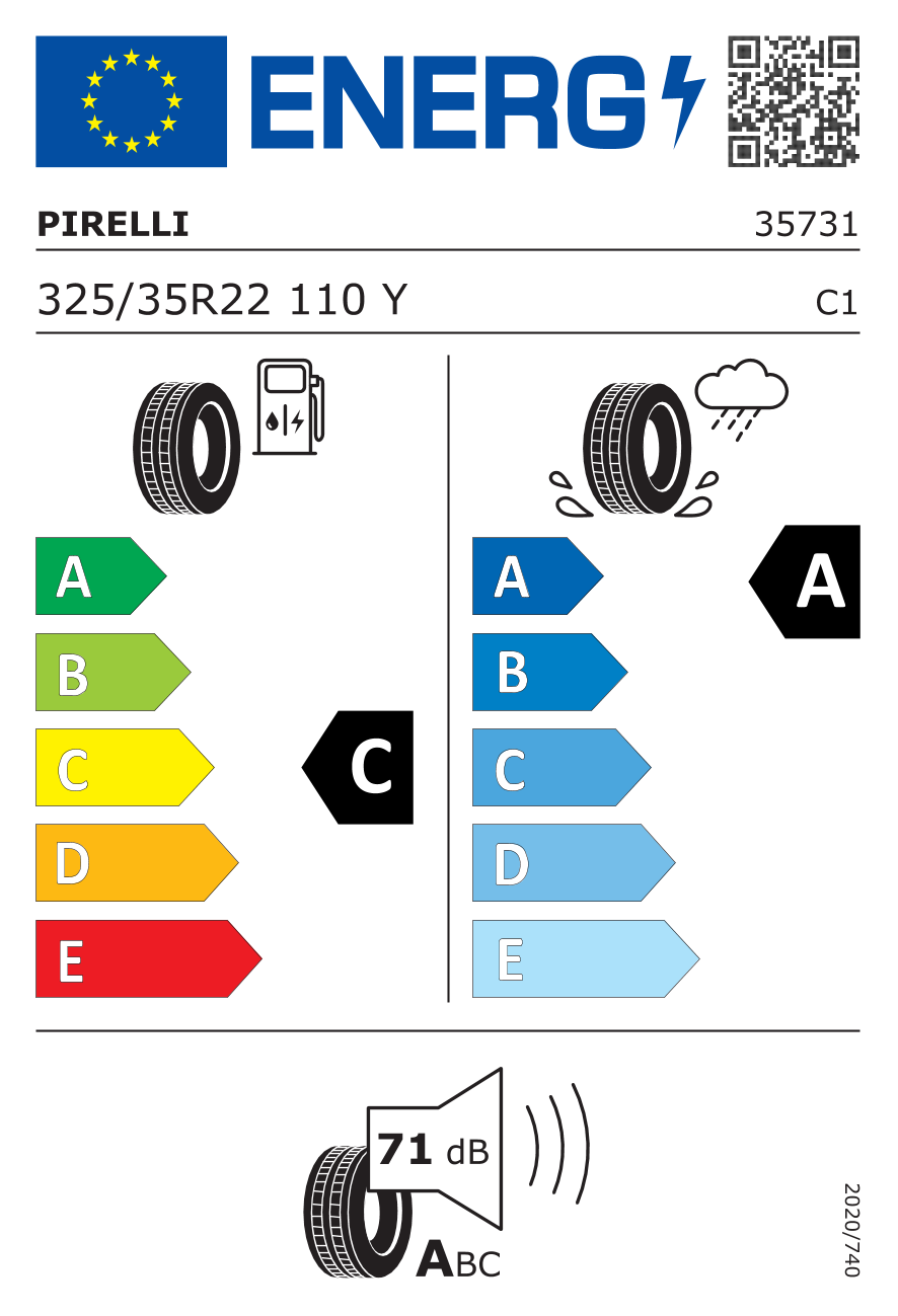 Pirelli PIRELLI Sommerreifen 325/35 R22 110Y MO-S, PNCS - P Zero PZ4 SC 3573100 325/35 R22