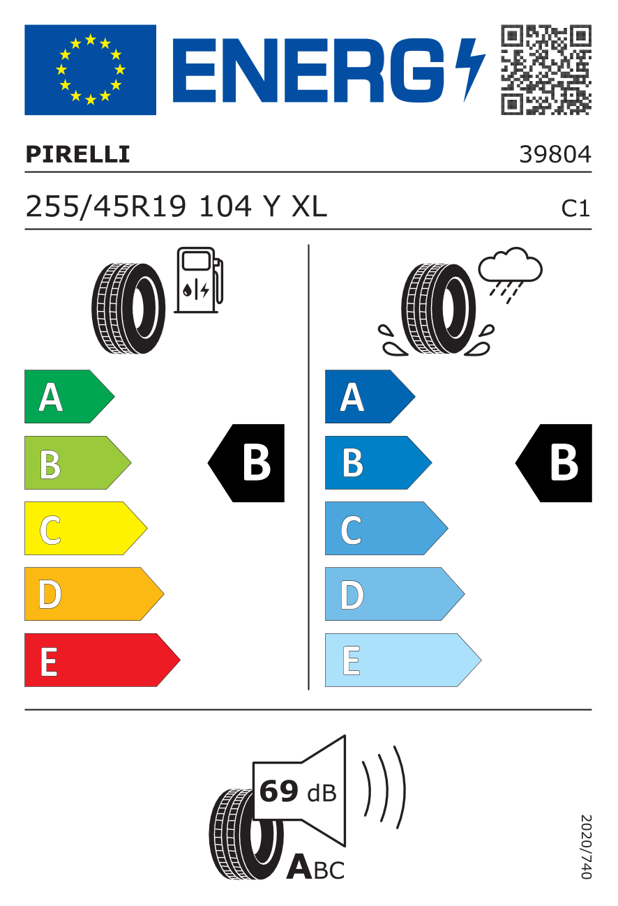 Pirelli PIRELLI Sommerreifen 255/45 R19 104Y XL Elect, PNCS, T0 - P Zero PZ4 LS 3980400 255/45 R19