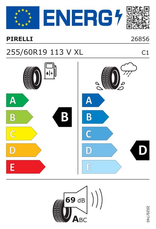 PIRELLI 255/60R19 113V - Scorpion Verde All-Season