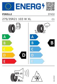 Pirelli Winterreifen "275/35R21 103W - P Zero Winter", Art.-Nr. 3743200