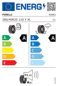 Pirelli Sommerreifen "[Pirelli] 285/40R22 110Y - P Zero PZ4 SC", Art.-Nr. 4040300