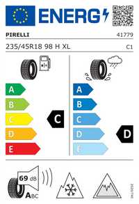 Pirelli Winterreifen "[Pirelli] 235/45R18 98H - Ice Zero Asimmetrico", Art.-Nr. 4177900