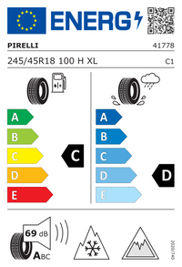 Pirelli Winterreifen "[Pirelli] 245/45R18 100H - Ice Zero Asimmetrico", Art.-Nr. 4177800