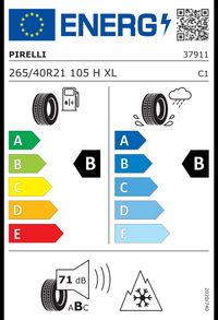 Pirelli Winterreifen "265/40 R21 105H XL Elect, MOE-S, PNCS, runflat - Scorpion Wi", Art.-Nr. 3791100