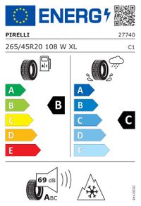 Pirelli Winterreifen "265/45R20 108W - Winter SottoZero 3", Art.-Nr. 2774000