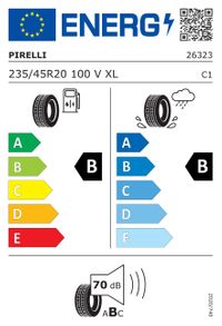 Pirelli Sommerreifen "235/45R20 100V - Scorpion Verde", Art.-Nr. 2632300