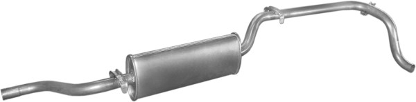 POLMO Endschalldämpfer 3051 für VW