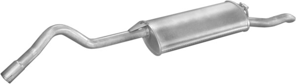 POLMO Endschalldämpfer 2423 für Skoda
