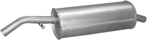 POLMO Endschalldämpfer 04147 hinten für Citroën