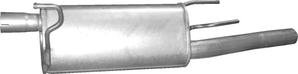 POLMO Endschalldämpfer 17585 für Opel