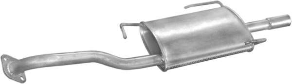 POLMO Endschalldämpfer 15137 für NISSAN