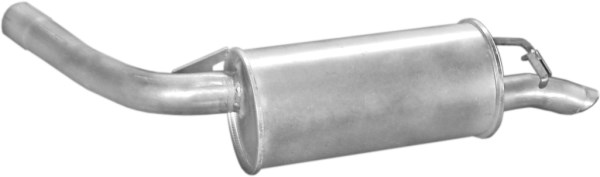 POLMO Endschalldämpfer 08300 hinten für Ford