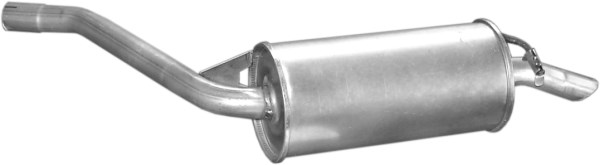 POLMO Endschalldämpfer 08367 hinten links für Ford