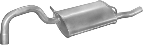 POLMO Endschalldämpfer 3163 für Volvo