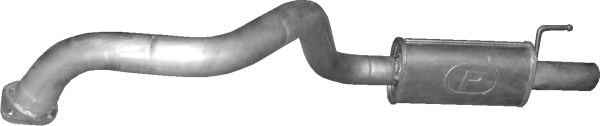 POLMO Endschalldämpfer 26301 für TOYOTA