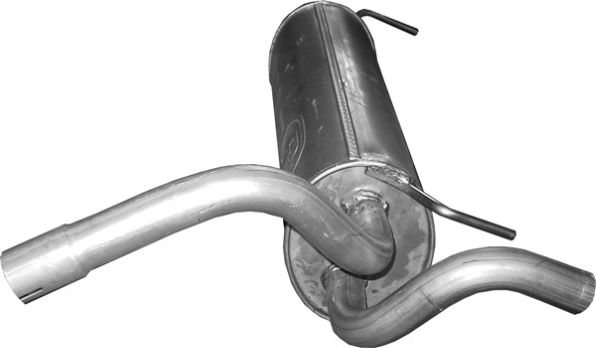Polmo Endschalldämpfer 17104 Hinten Für Opel
