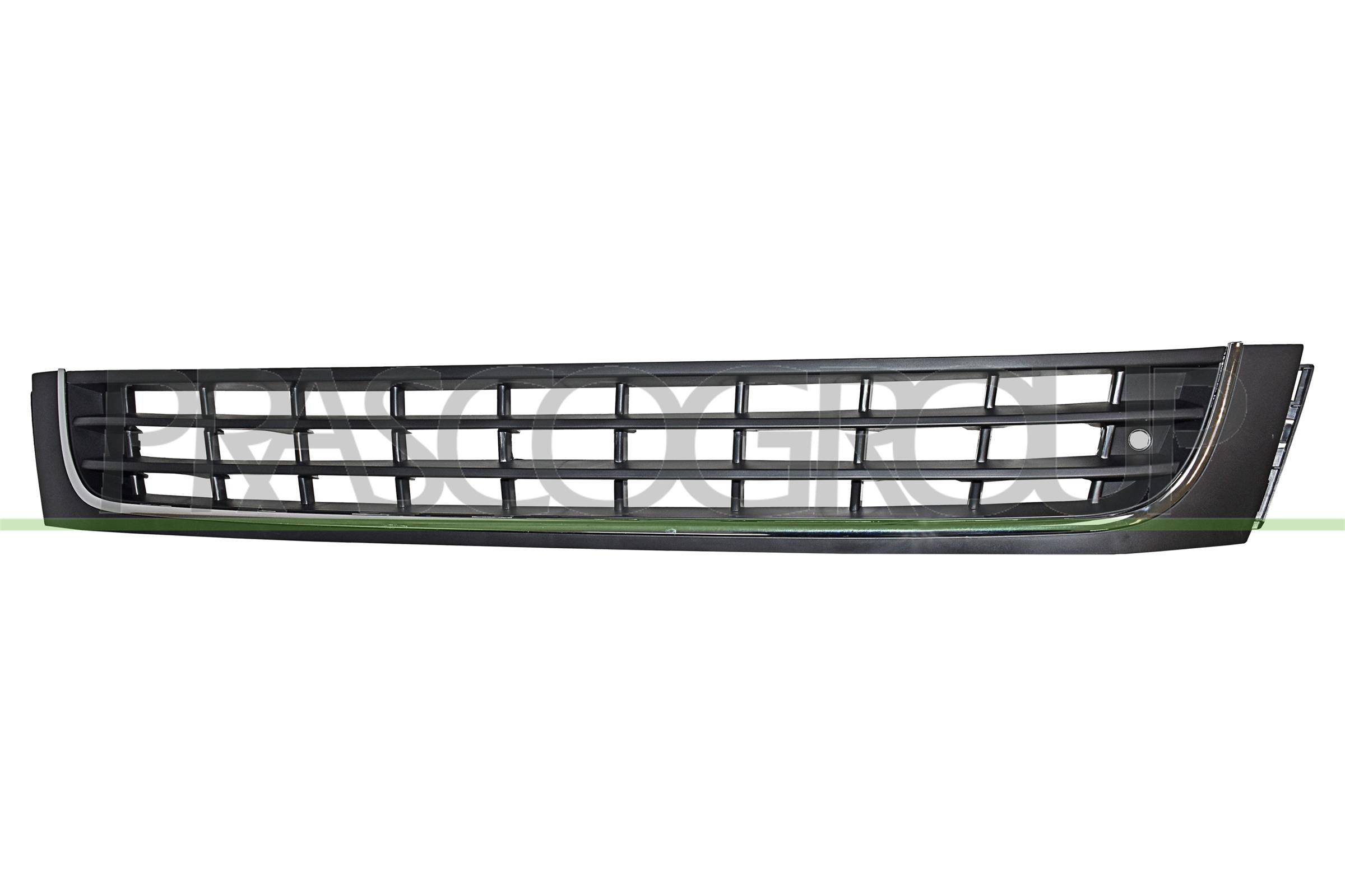 Schwarz Prasco Lüftungsgitter, Stoßfänger Vorne Für Vw 2Hh8536779b9 Vg8412120