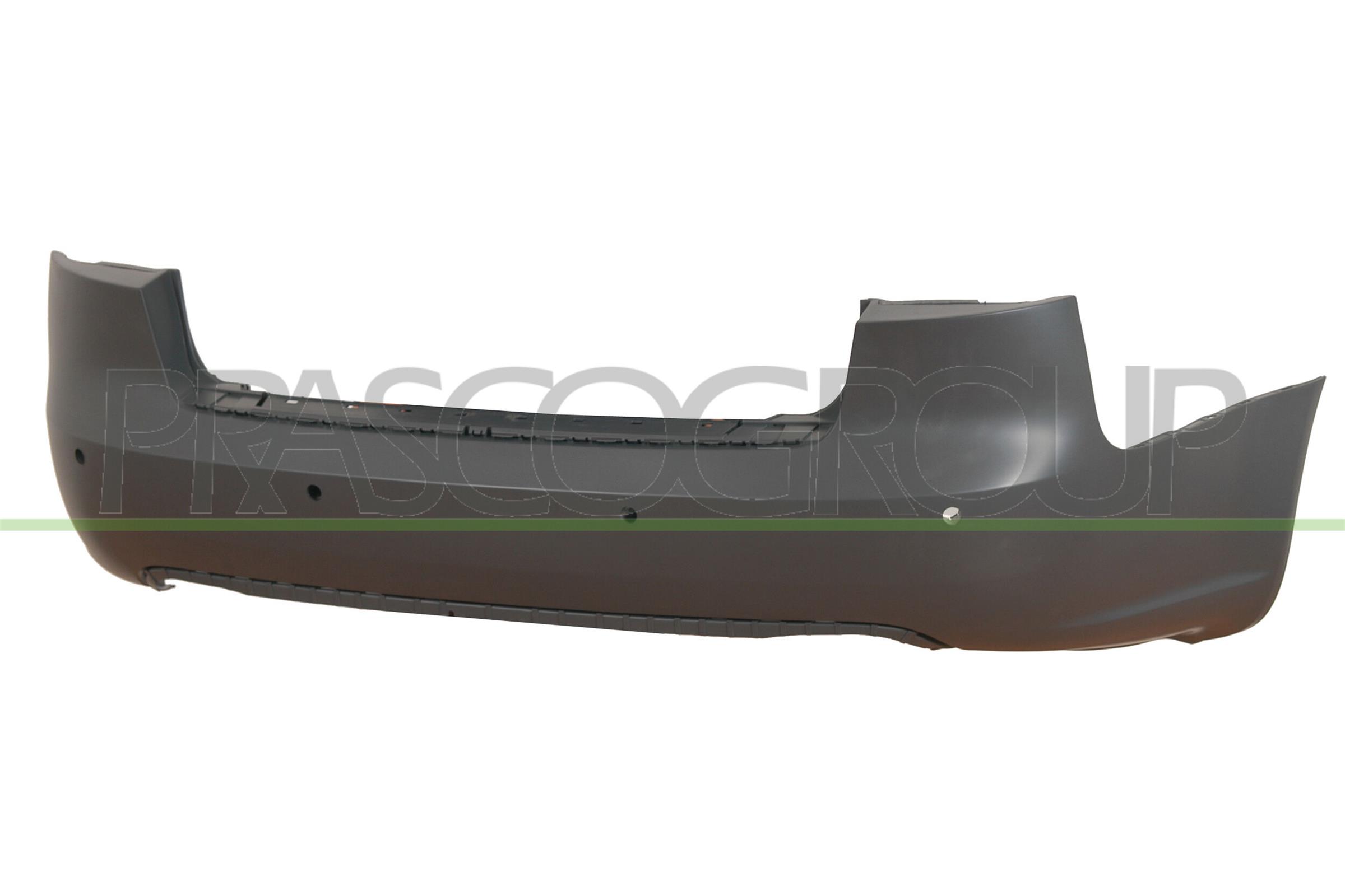 PRASCO Stoßfänger ad0221051 hinten für Audi