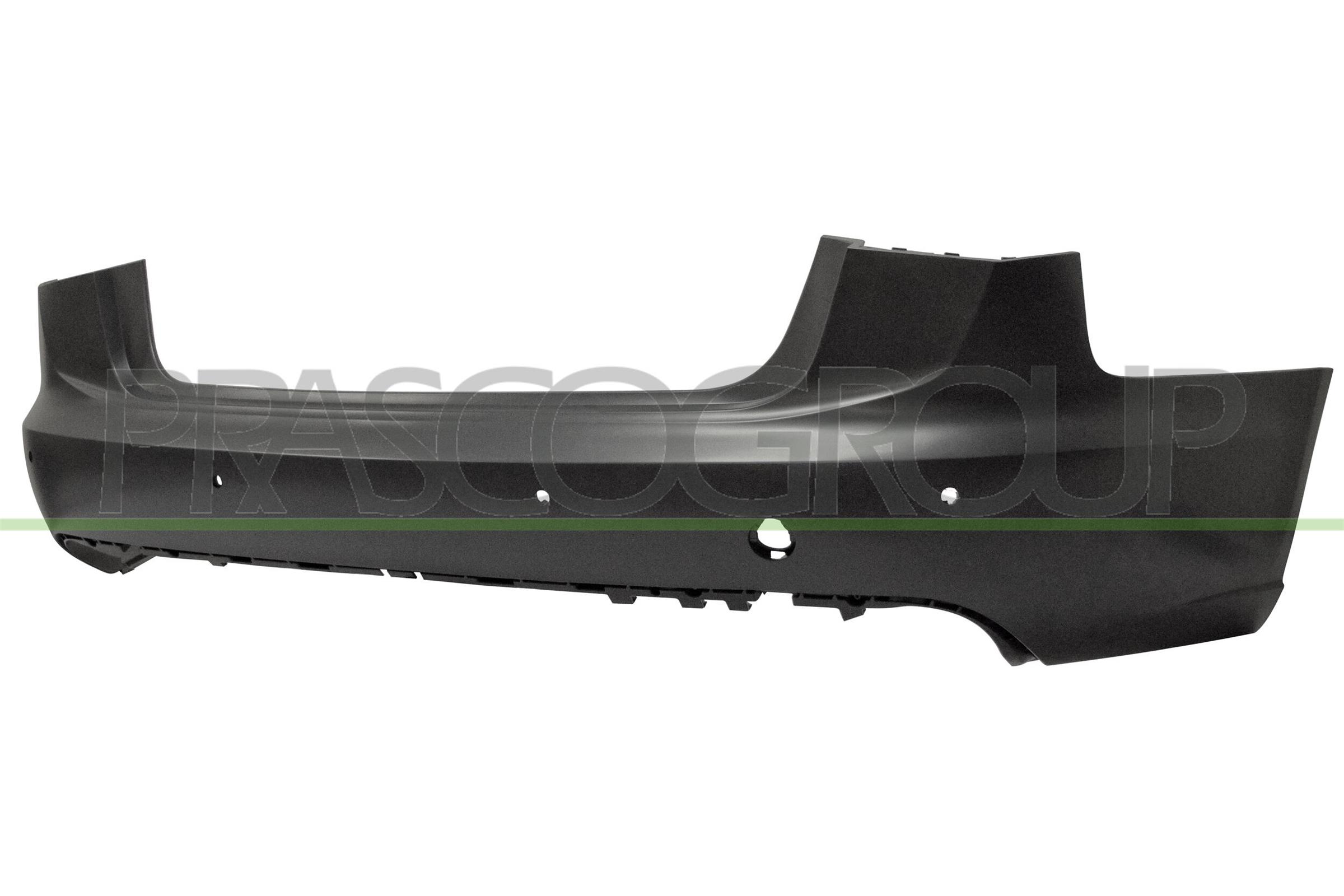 PRASCO Stoßfänger ad0381051 hinten für AUDI