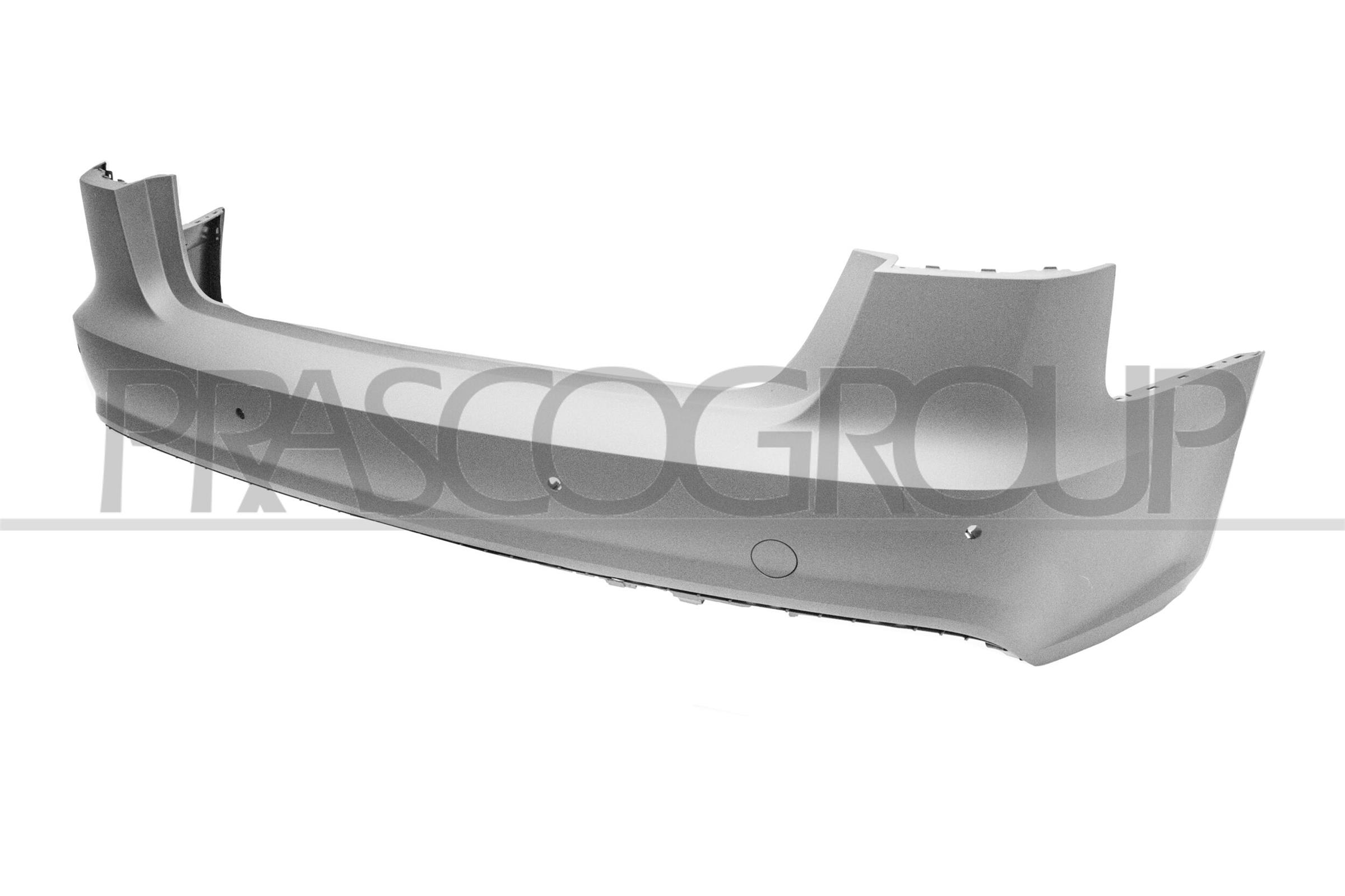 PRASCO Stoßfänger ad0421071 hinten für Audi