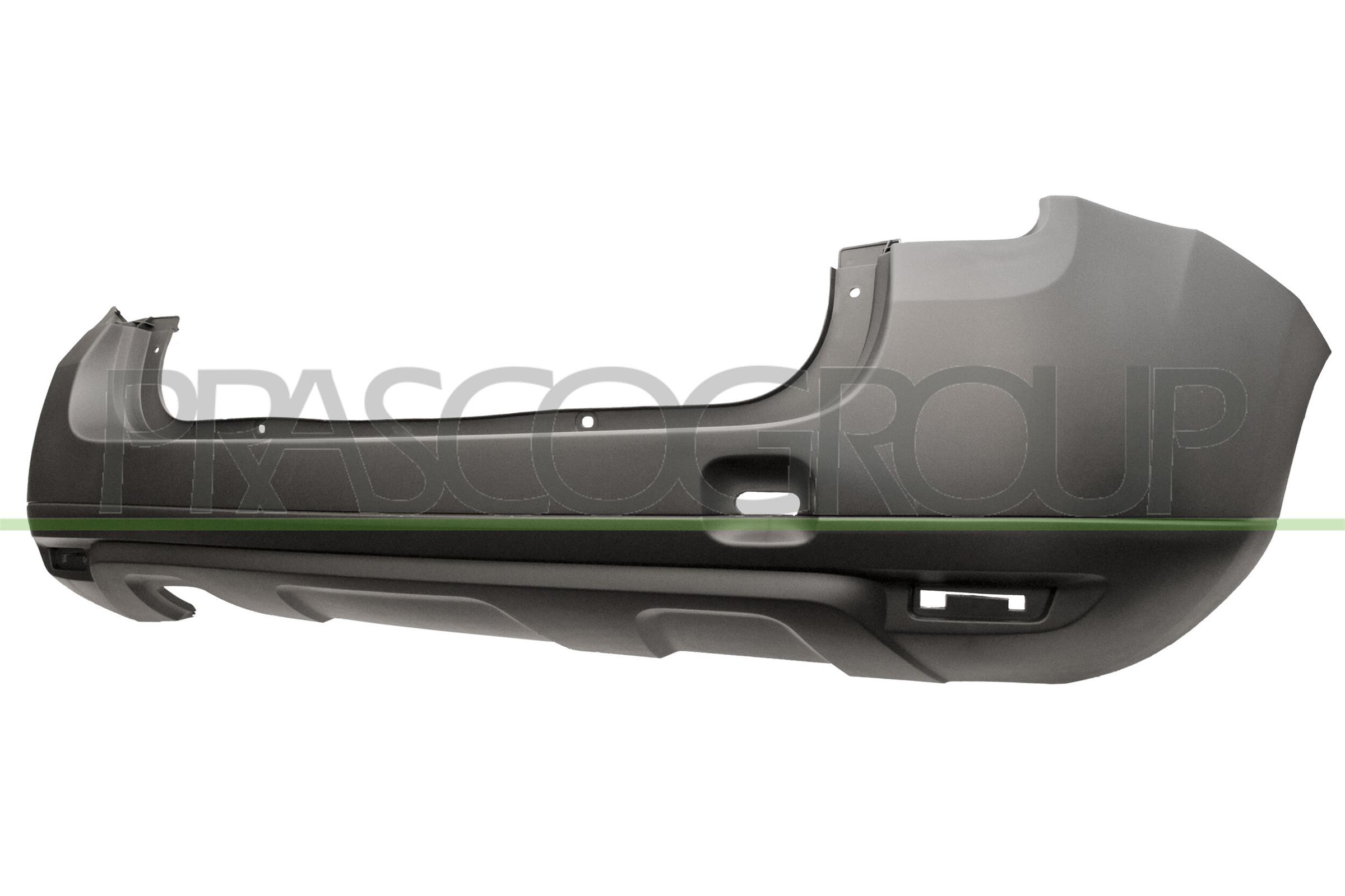 PRASCO Stoßfänger da8201051 hinten für DACIA