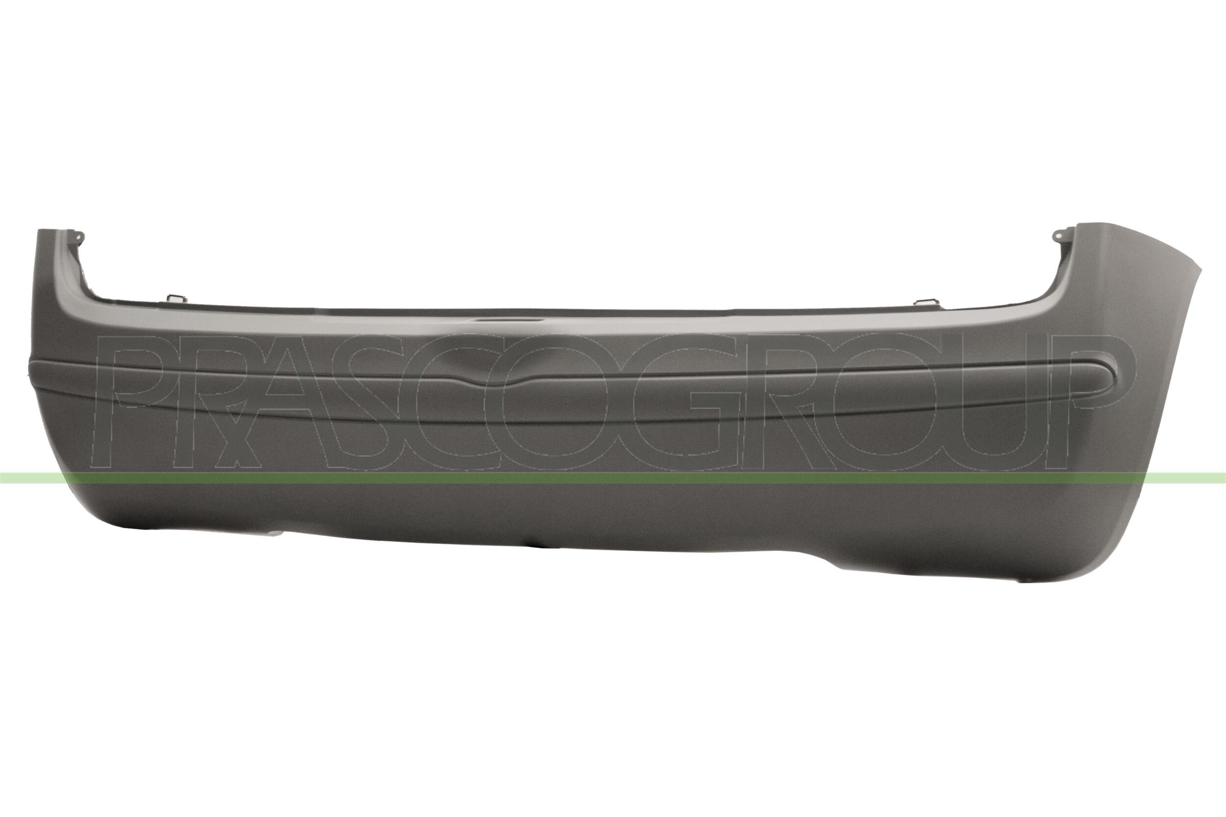 PRASCO Stoßfänger ds0121061 hinten für NISSAN