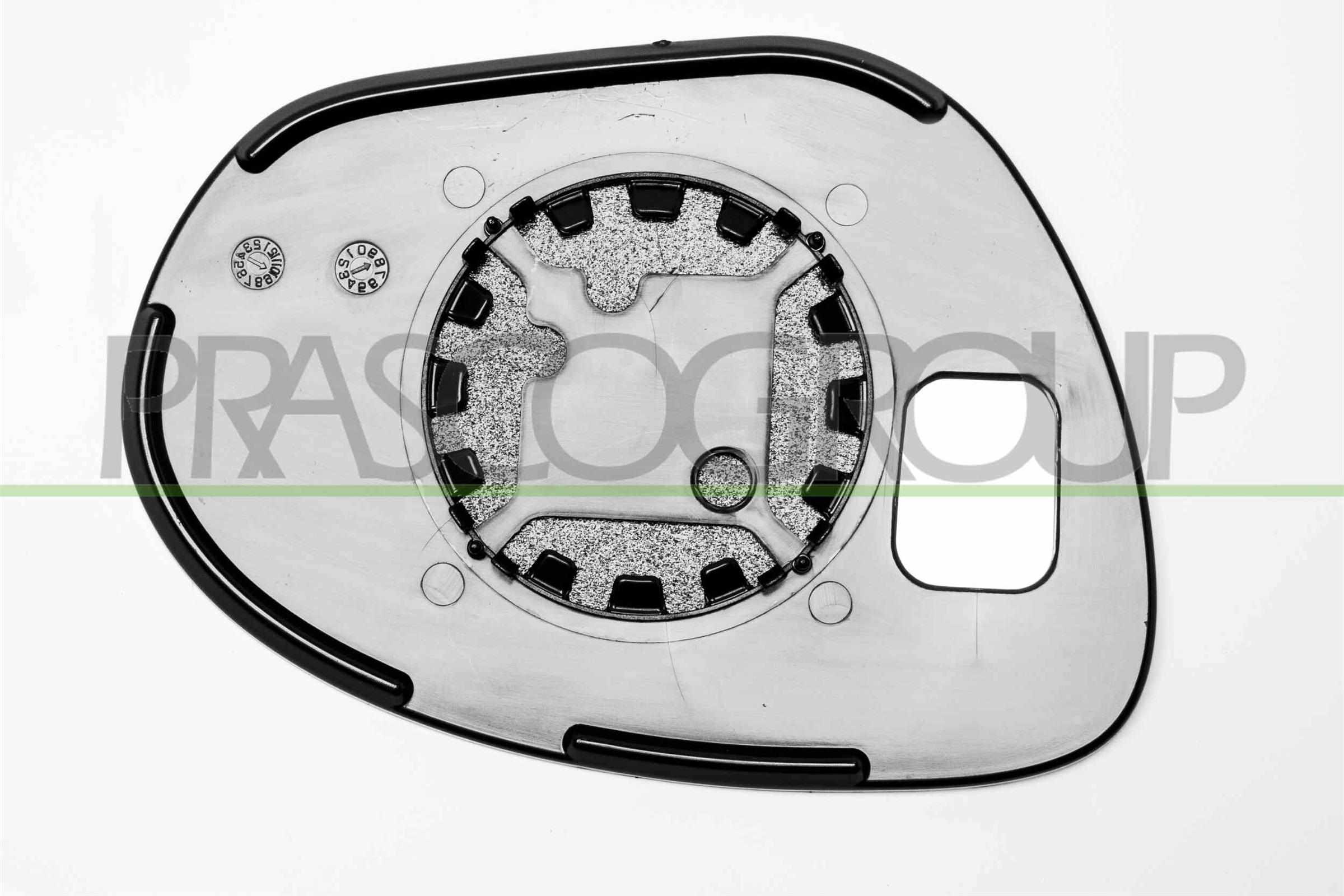 PRASCO Spiegelglas, Außenspiegel ds7007504p links für NISSAN