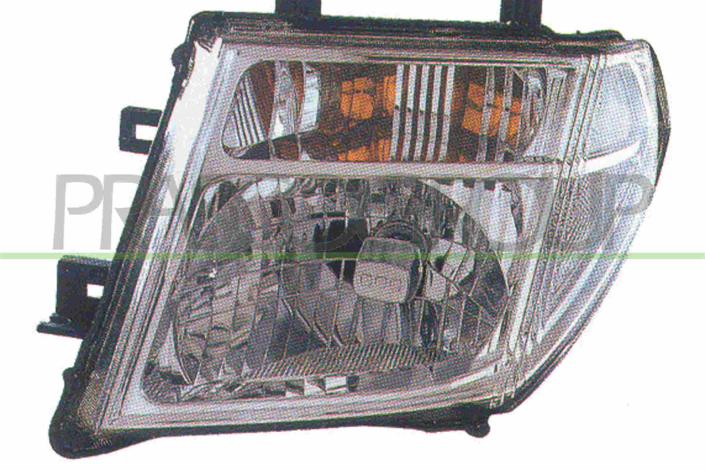 PRASCO Hauptscheinwerfer ds8144804 links für NISSAN