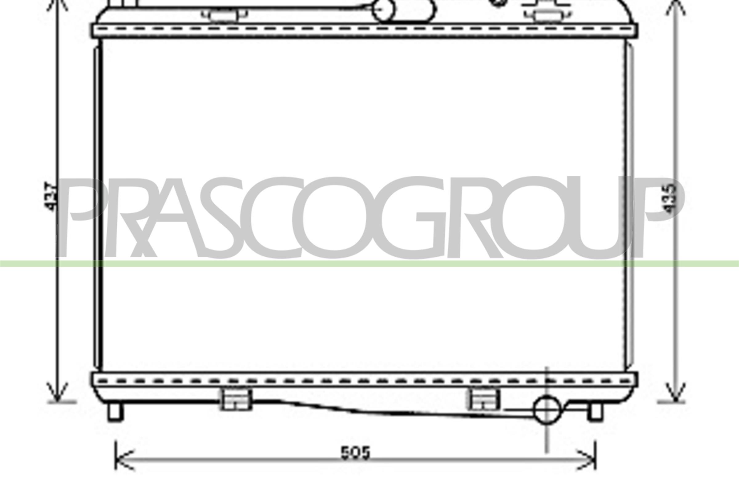 Prasco Kühler, Motorkühlung Fd346r002 Für Ford