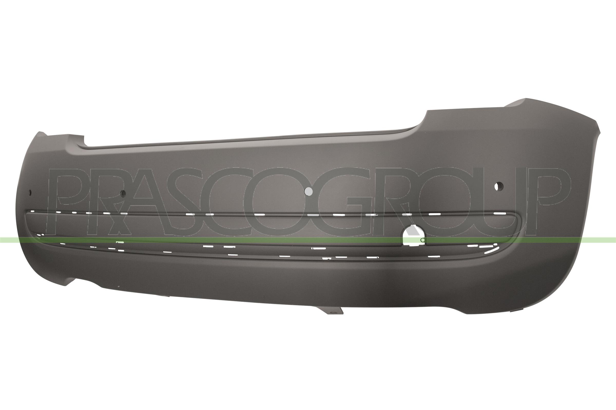 PRASCO Stoßfänger ft0301081 hinten für Fiat