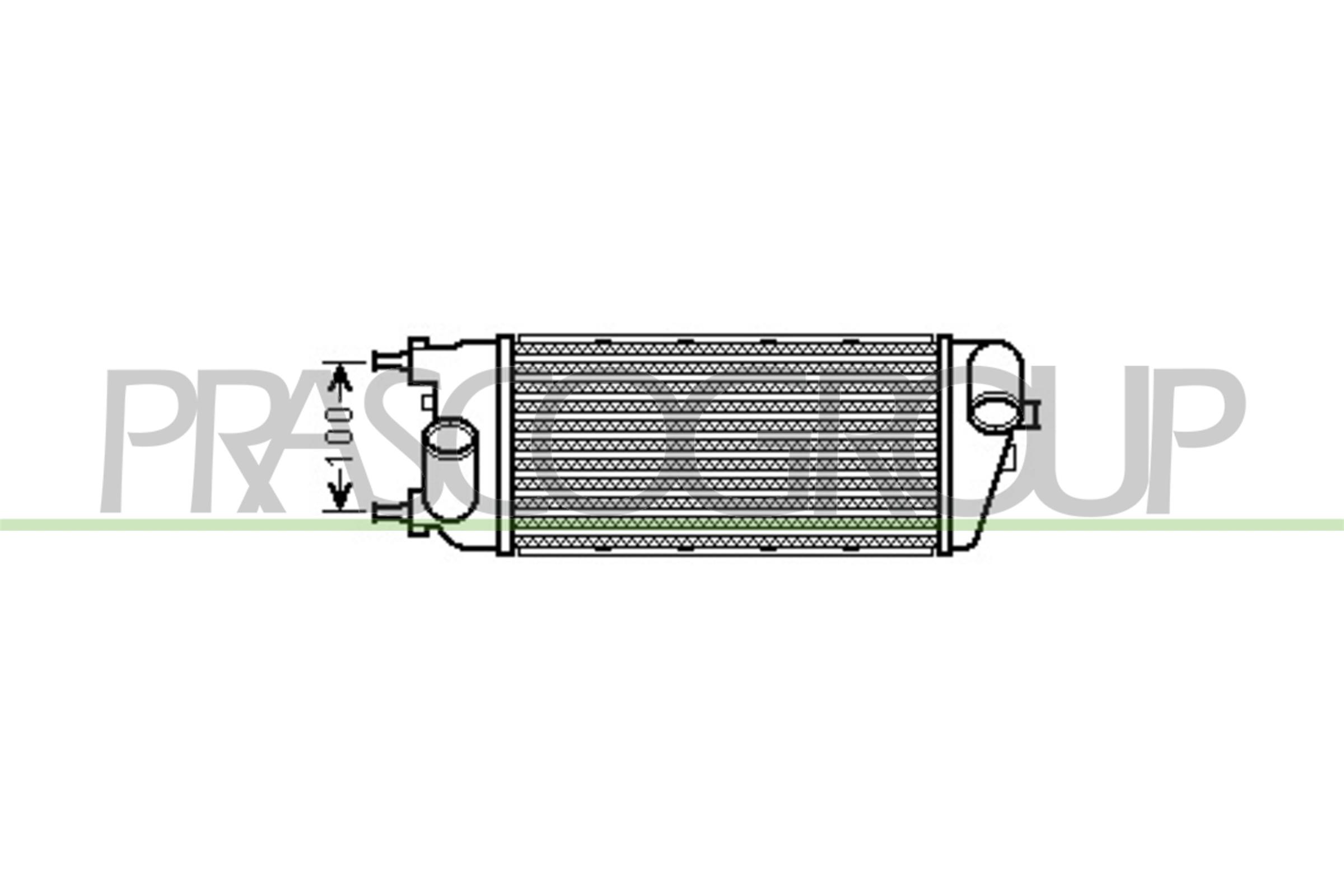 PRASCO Ladeluftkühler ft030n004 für Fiat
