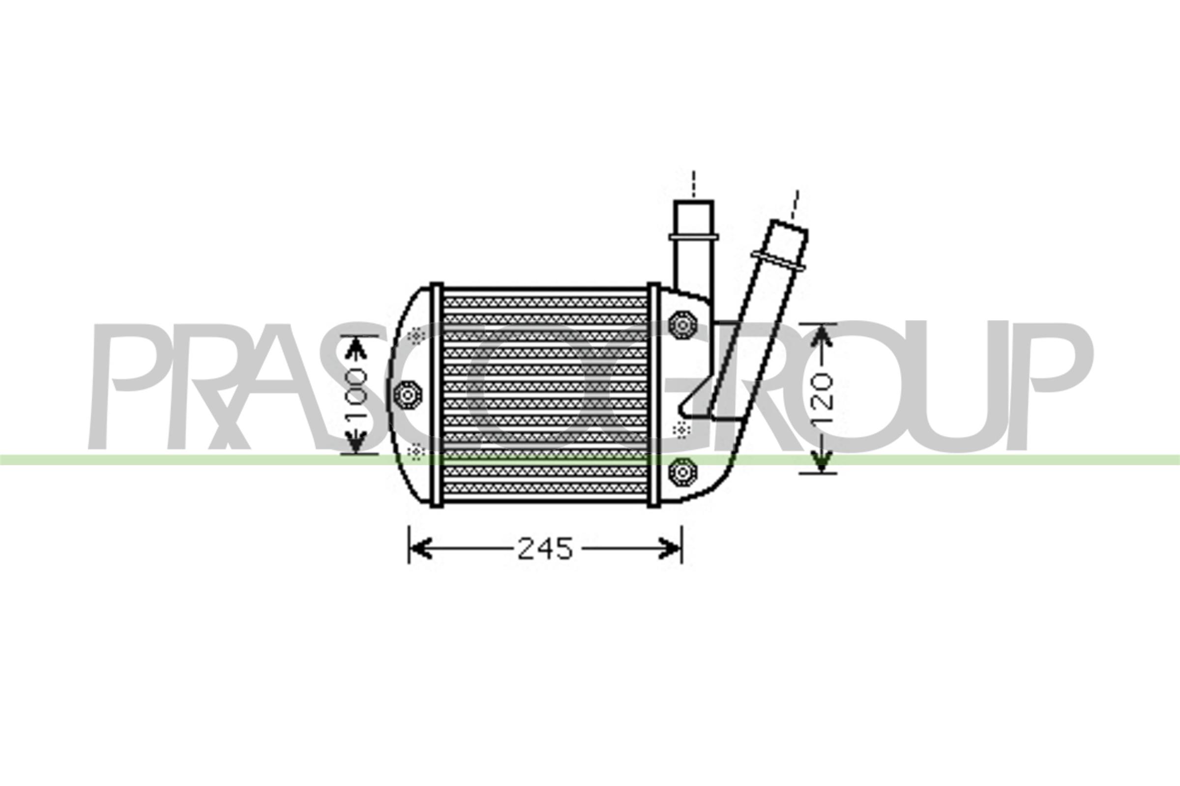 Prasco Ladeluftkühler Ft122n001 Für Fiat