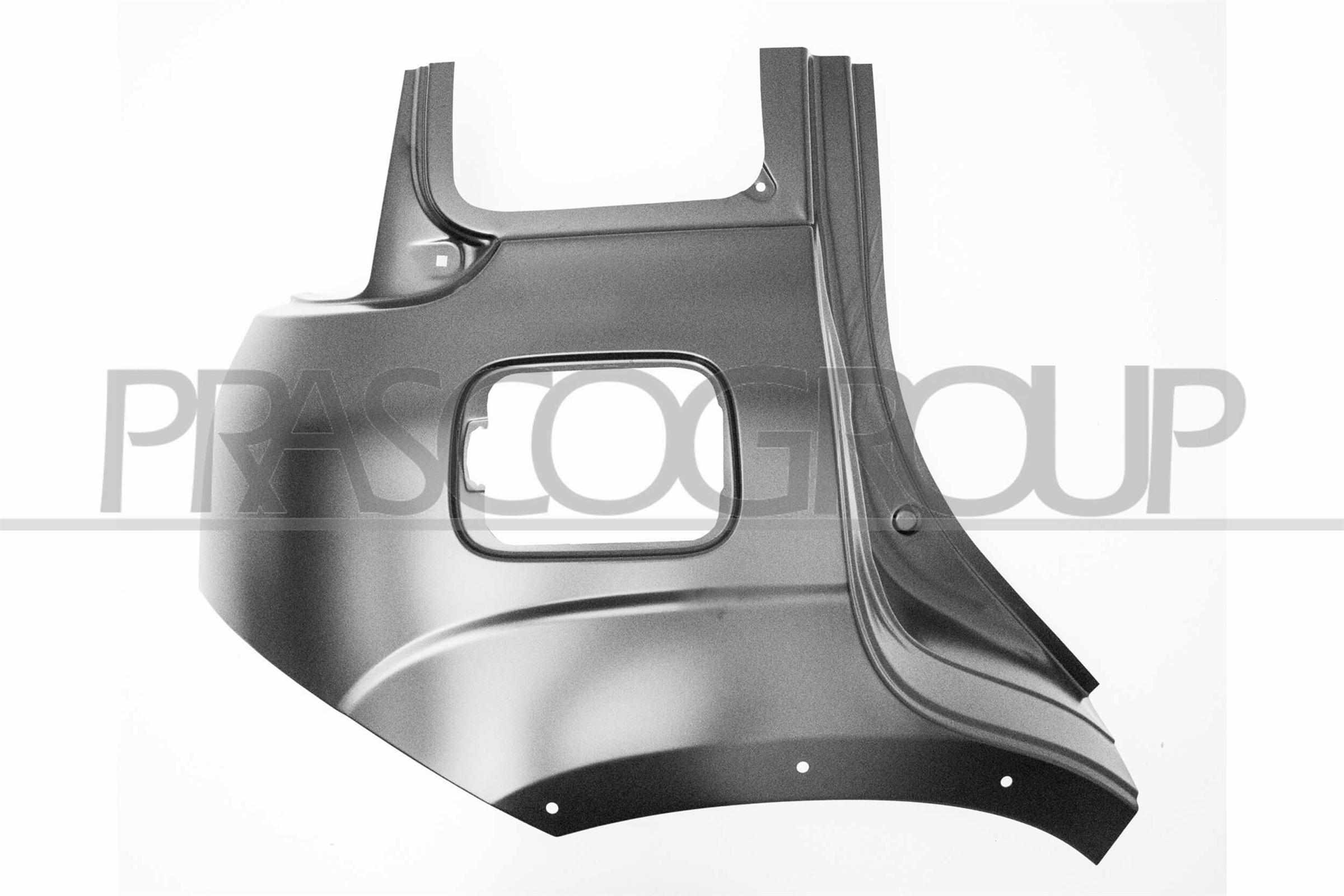 PRASCO Kotflügel ft1243063 hinten rechts für Fiat