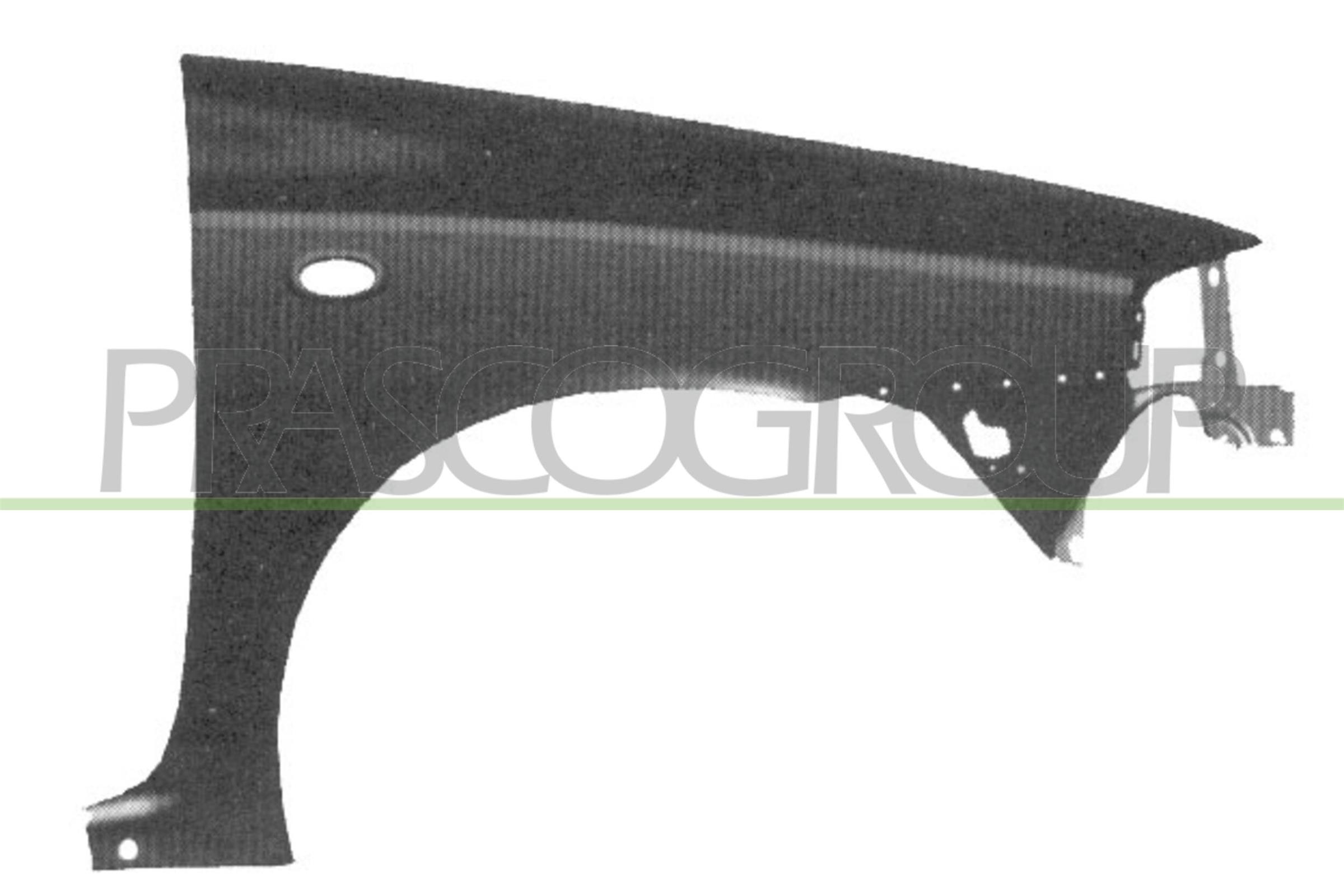 Prasco Kotflügel Ft1323003 Vorne Rechts Für Fiat