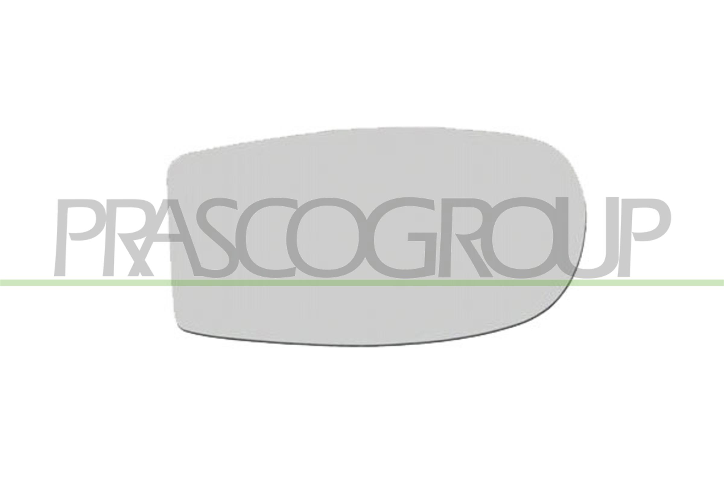 PRASCO Spiegelglas, Außenspiegel ft1337505 beidseitig für Fiat