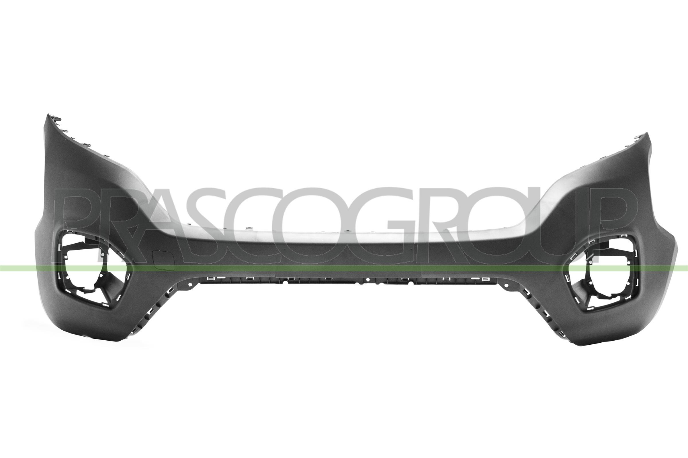 PRASCO Stoßfänger vorne schwarz für FIAT 735643977 FT8621001