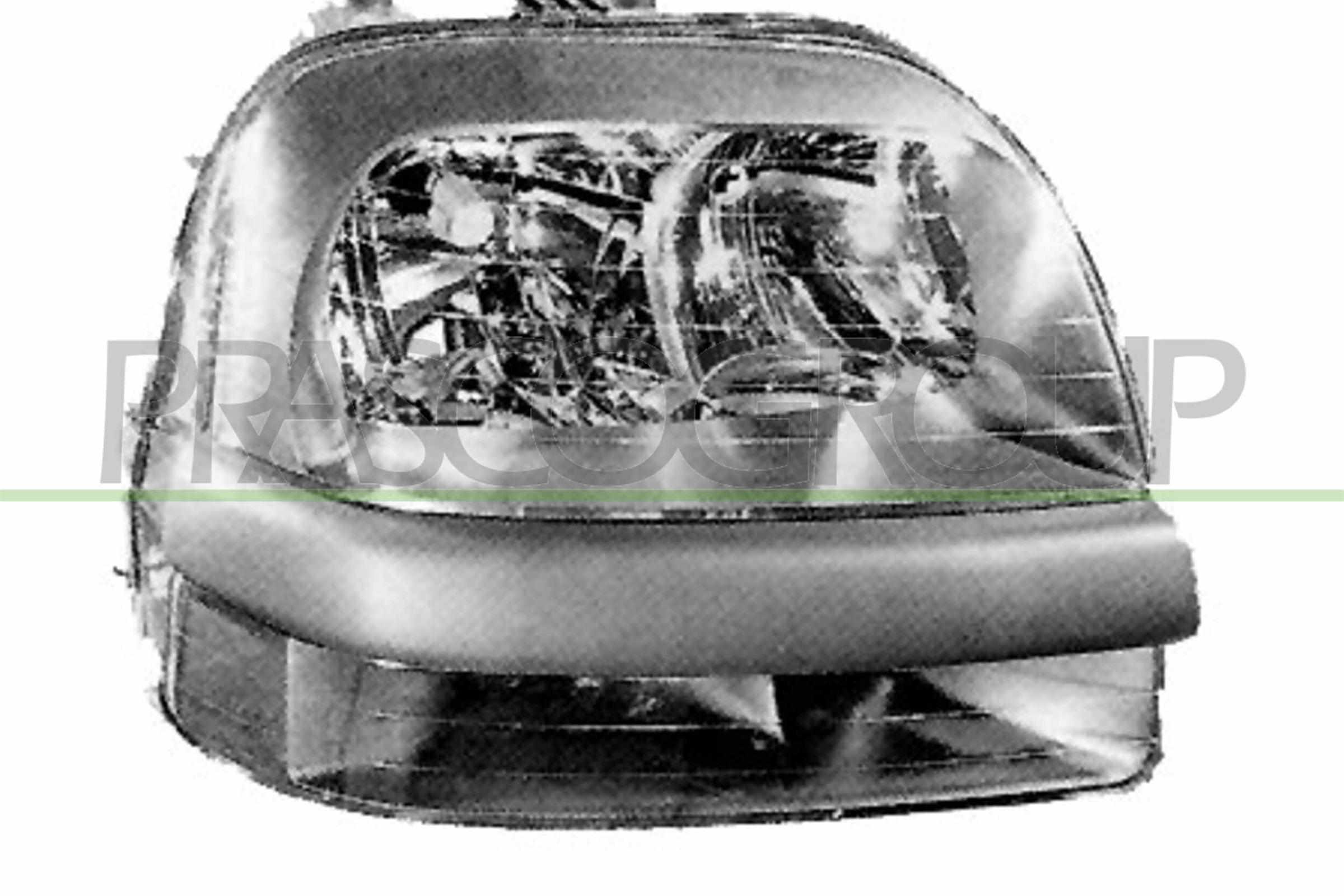 PRASCO Hauptscheinwerfer ft9084814 H7/H1/H1 links für Fiat
