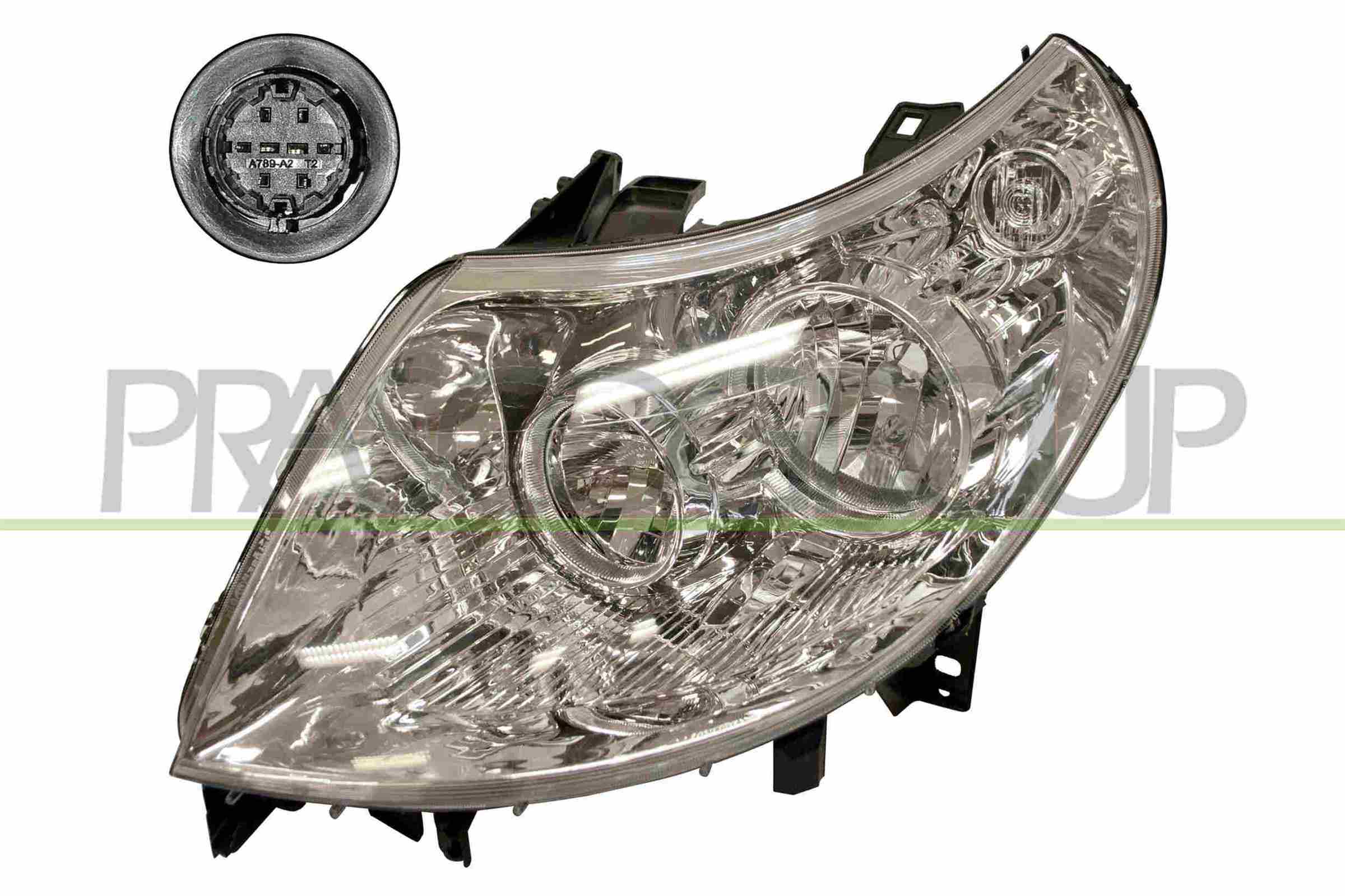 PRASCO Hauptscheinwerfer ft9304924 H1/H7 links für Fiat Peugeot