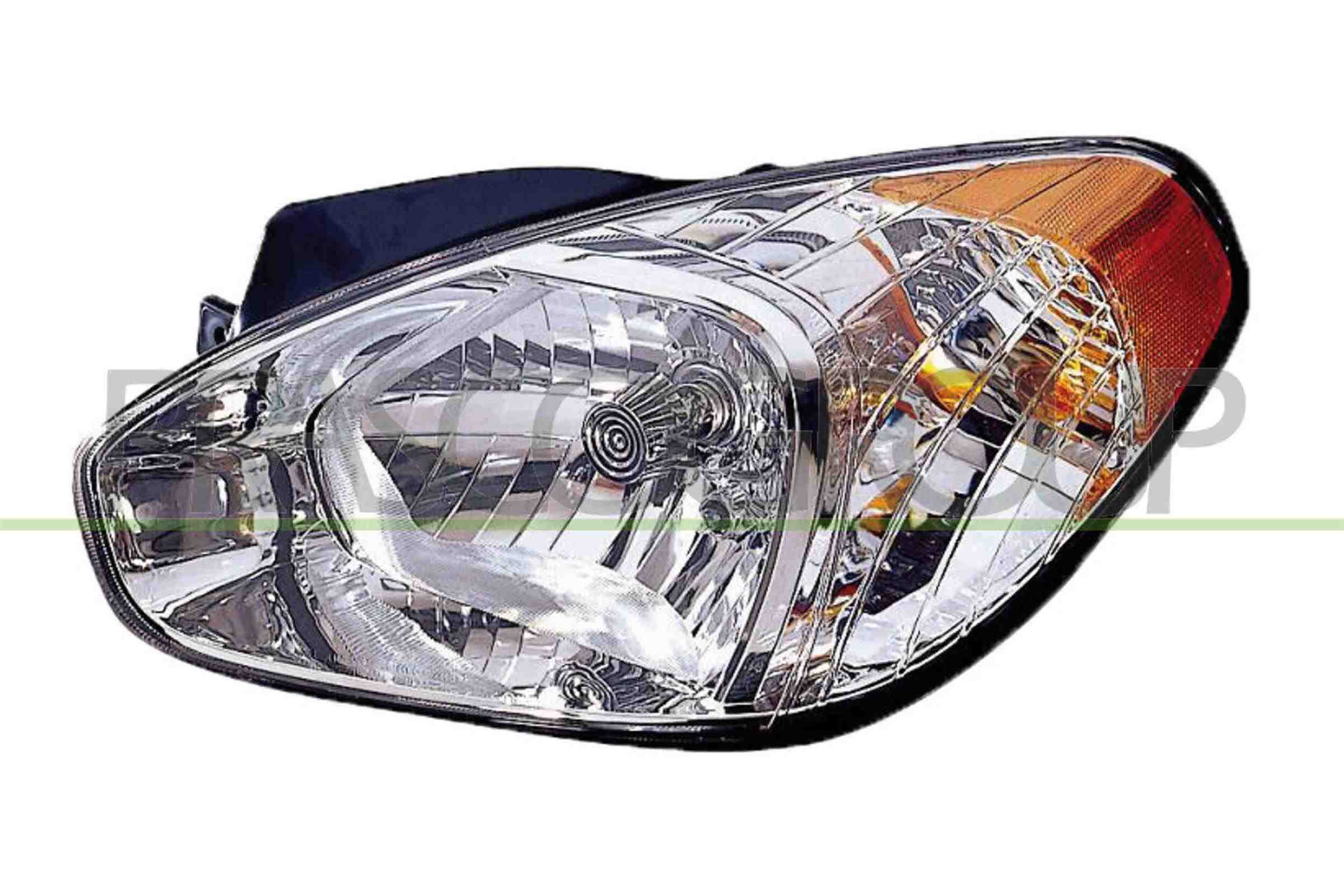 PRASCO Hauptscheinwerfer hn0194804 H4 links für HYUNDAI